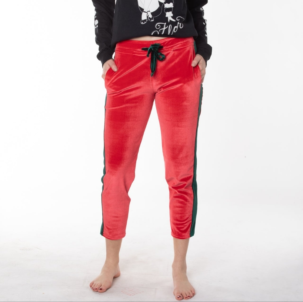 Solstice Intimates RTS BLITZ VELVET TRACK PANT, Sz M